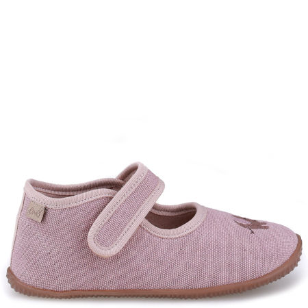 Kapcie Barefoot dla dzieci różowe ze słonikiem