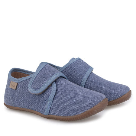 Kapcie Barefoot dla dzieci niebieskie zdjęcie 1