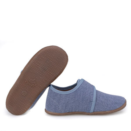 Kapcie Barefoot dla dzieci niebieskie zdjęcie 2