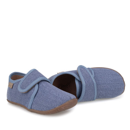 Kapcie Barefoot dla dzieci niebieskie zdjęcie 4