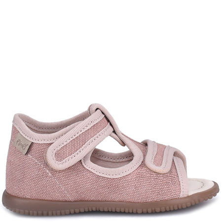 Kapcie Barefoot dla dzieci różowe sandałki