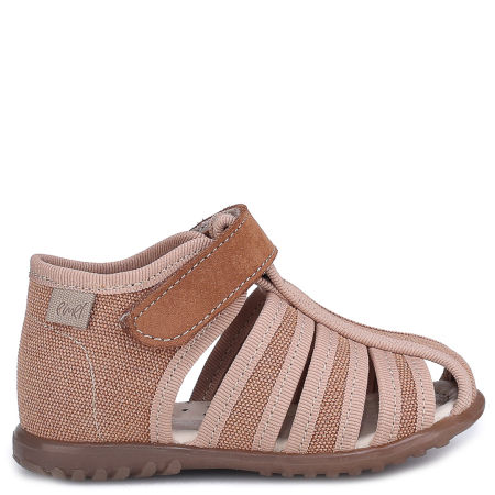 Kapcie dla dzieci brązowe sandałki