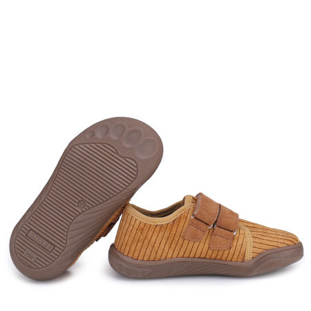 Emel Barefoot musztardowe tenisówki dziecięce  zdjęcie 2