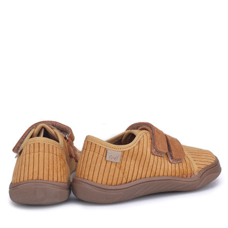 Emel Barefoot musztardowe tenisówki dziecięce  zdjęcie 3