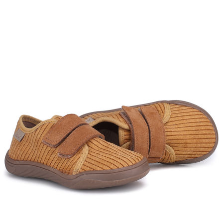 Emel Barefoot musztardowe tenisówki dziecięce  zdjęcie 4