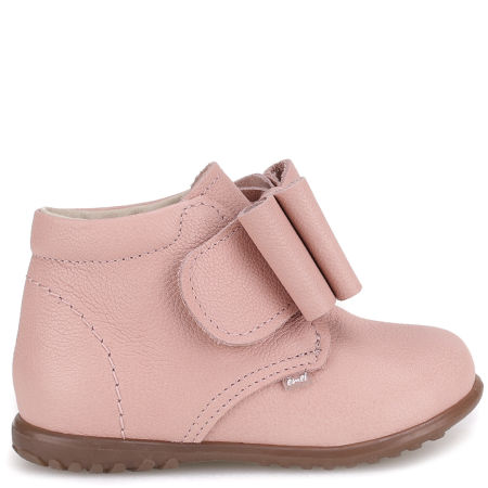 Como Roczki® różowe trzewiki dziecięce ze skóry naturalnej