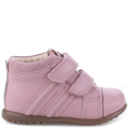 Brooklyn Roczki® różowe trzewiki dziecięce ze skóry naturalnej