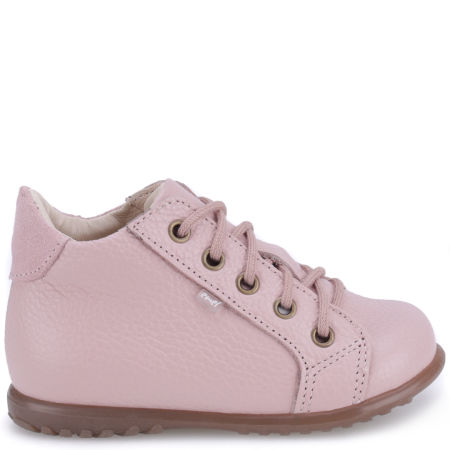  London Roczki® różowe trzewiki dziecięce ze skóry naturalnej