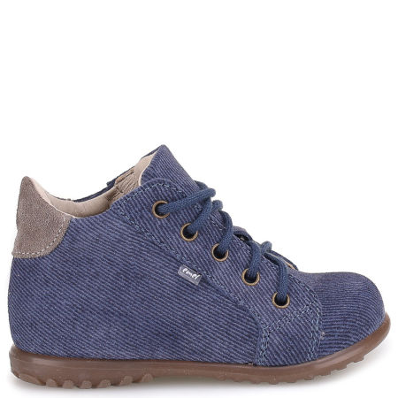 London Roczki® granatowe trzewiki dziecięce ze skóry naturalnej