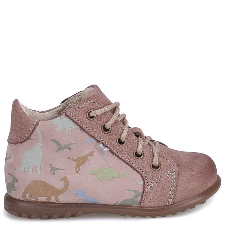 London Roczki® beżowe trzewiki dziecięce ze skóry naturalnej