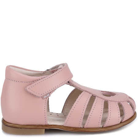 Havana Roczki® różowe sandały dziecięce ze skóry naturalnej