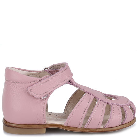 Havana Roczki® różowe sandały dziecięce ze skóry naturalnej
