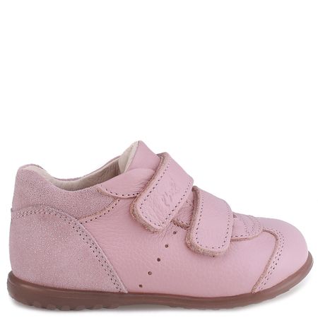 Wimbledon Roczki® różowe trzewiki dziecięce ze skóry naturalnej