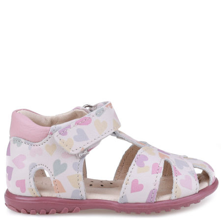 Rosario Roczki® kolorowe sandały dziecięce ze skóry naturalnej