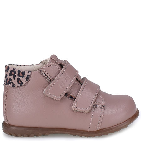  Budapest Roczki® beżowe trzewiki dziecięce ze skóry naturalnej