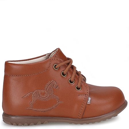 Denver Roczki® brązowe trzewiki dziecięce ze skóry naturalnej
