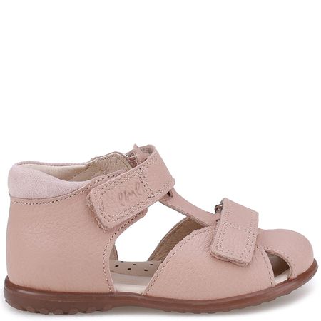 Alicante Roczki® beżowe sandały dziecięce ze skóry naturalnej