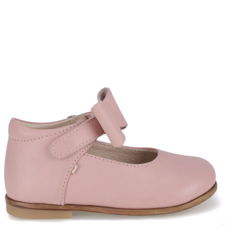 Roma Roczki® różowe baleriny dziecięce ze skóry naturalnej