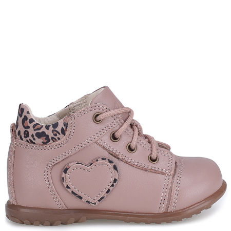 Boston Roczki® beżowe trzewiki dziecięce ze skóry naturalnej