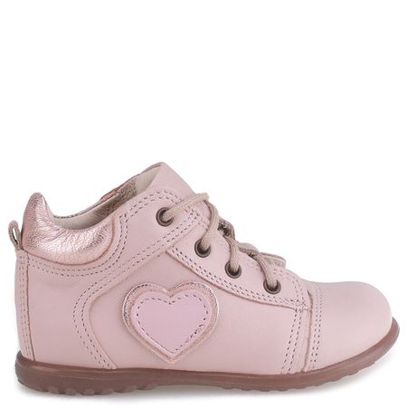 Boston Roczki® różowe trzewiki dziecięce ze skóry naturalnej