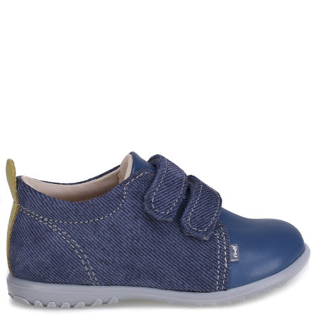 Lucco Roczki® granatowe trzewiki dziecięce ze skóry naturalnej