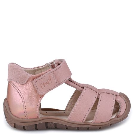 Chico Roczki® różowe sandały dziecięce ze skóry naturalnej