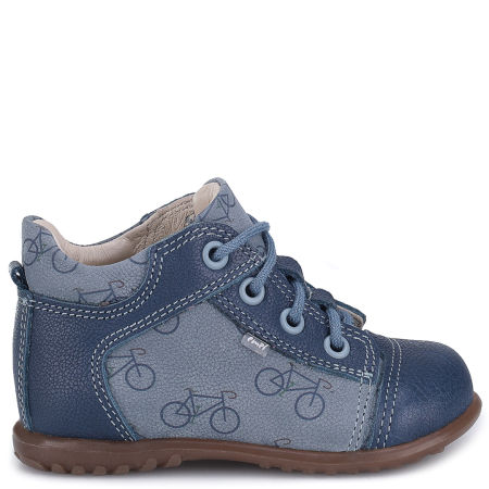 Boston Roczki® granatowe trzewiki dziecięce ze skóry naturalnej