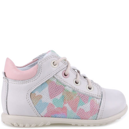 Boston Roczki® kolorowe trzewiki dziecięce ze skóry naturalnej