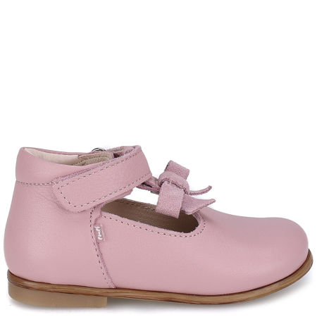 Bari Roczki® różowe baleriny dziecięce ze skóry naturalnej