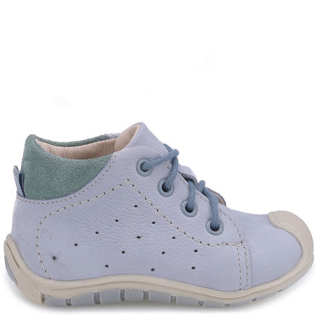 Hamilton Roczki® błękitne trzewiki dziecięce ze skóry naturalnej