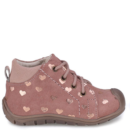 Hamilton Roczki® różowe trzewiki dziecięce ze skóry naturalnej