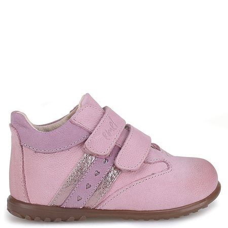 Tokyo Roczki® różowe trzewiki dziecięce ze skóry naturalnej