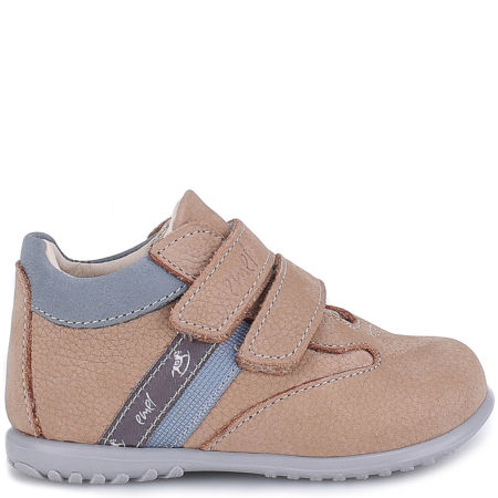 Tokyo Roczki® beżowe trzewiki dziecięce ze skóry naturalnej