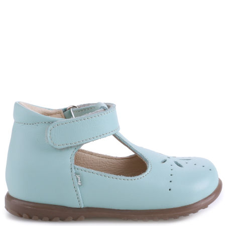 Portofino Roczki® miętowe baleriny dziecięce ze skóry naturalnej