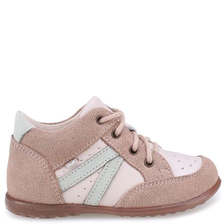 Monaco Roczki® beżowe trzewiki dziecięce ze skóry naturalnej