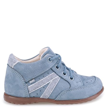 Monaco Roczki® błękitne trzewiki dziecięce ze skóry naturalnej