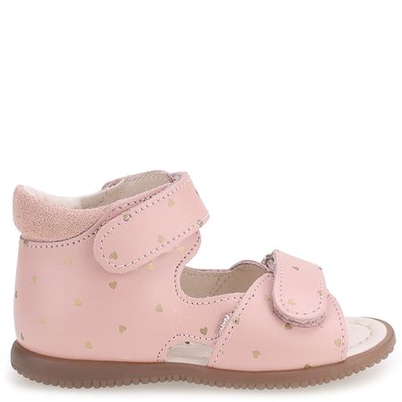 Malaga Roczki® różowe sandały dziecięce ze skóry naturalnej
