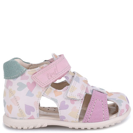 Ankara Roczki® kolorowe sandały dziecięce ze skóry naturalnej