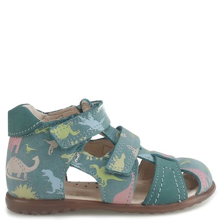 Ankara Roczki® turkusowe sandały dziecięce ze skóry naturalnej