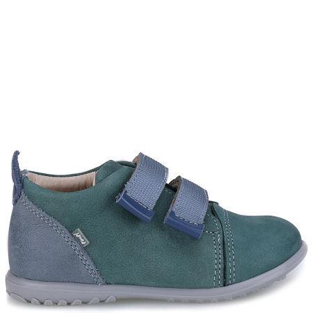 Malmo Roczki® turkusowe trzewiki dziecięce ze skóry naturalnej