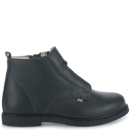 Brixton zielone trzewiki dziecięce ze skóry naturalnej