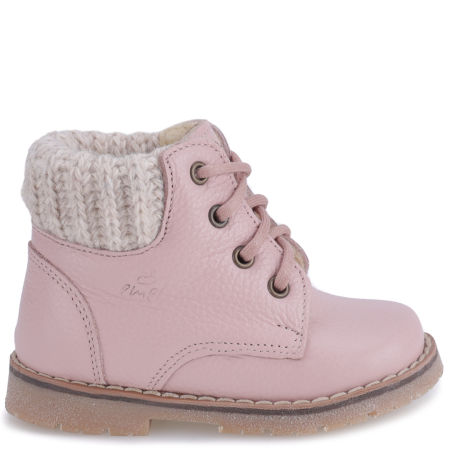 Bern membrana różowe trzewiki dziecięce ze skóry naturalnej