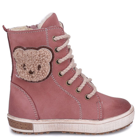 Portland membrana fioletowe trzewiki dziecięce ze skóry naturalnej