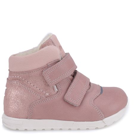 Dolomiti membrana różowe trzewiki dziecięce ze skóry naturalnej