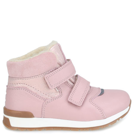 Dolomiti membrana różowe trzewiki dziecięce ze skóry naturalnej