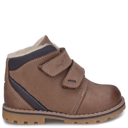 Oregon membrana beżowe trzewiki dziecięce ze skóry naturalnej