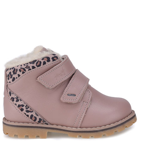 Oregon membrana beżowe trzewiki dziecięce ze skóry naturalnej