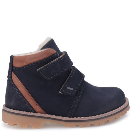 Oregon membrana granatowe trzewiki dziecięce ze skóry naturalnej