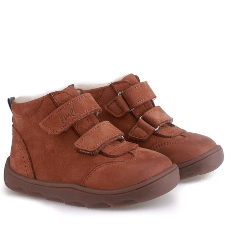 Kodiak barefoot membrana brązowe traperki dziecięce ze skóry naturalnej zdjęcie 1