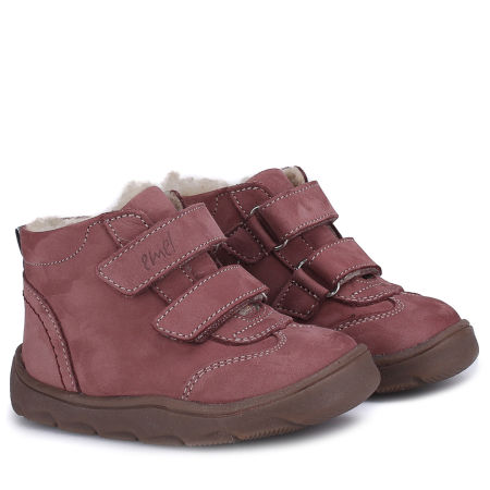 Kodiak barefoot membrana różowe traperki dziecięce ze skóry naturalnej zdjęcie 1